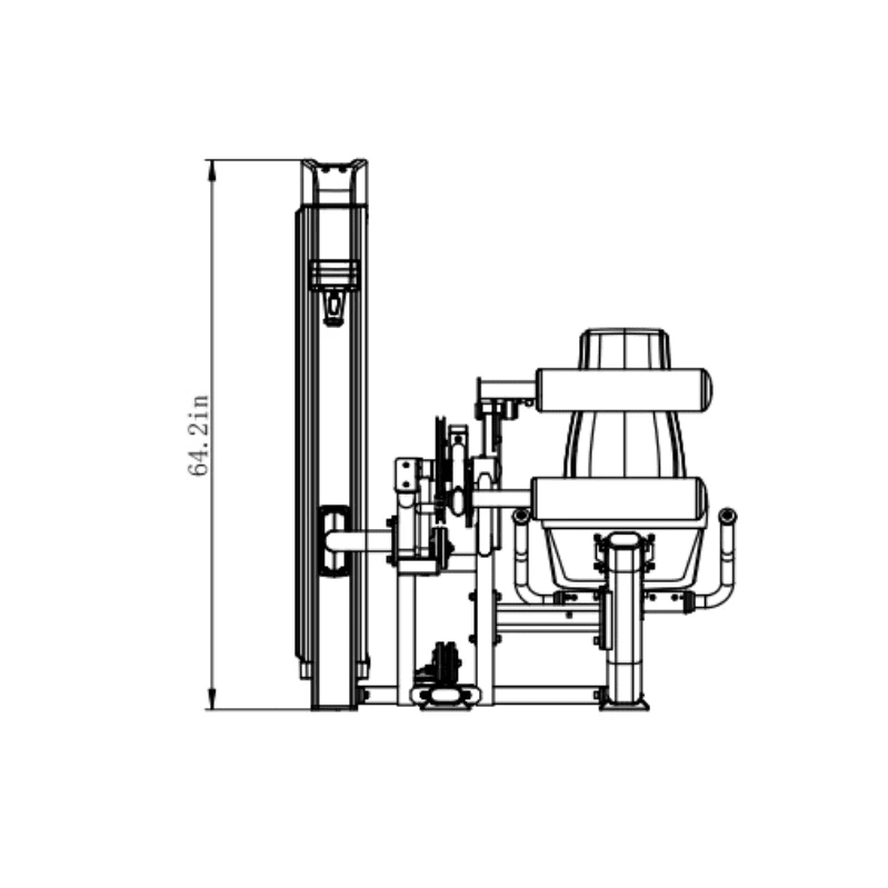 Kodiak Echo Plate Commercial Leg Extension 34003