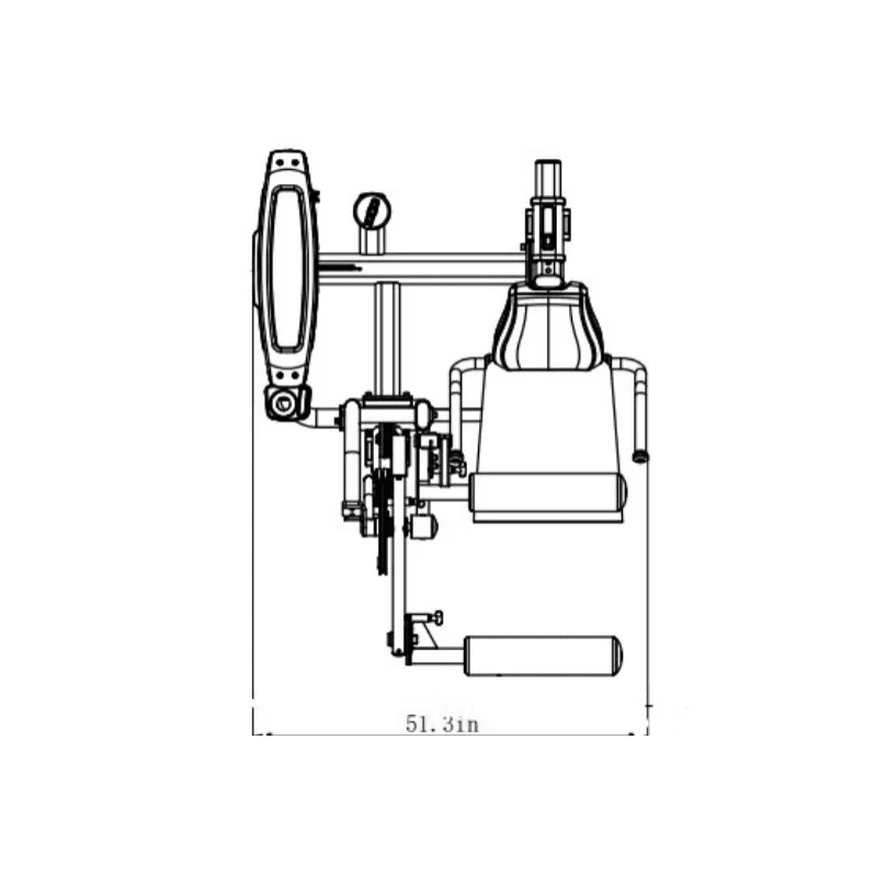 Kodiak Echo Plate Commercial Leg Extension 34003