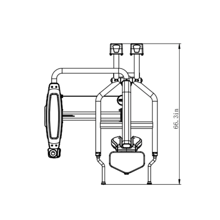 Kodiak Echo Plate Commercial Triceps Machine 34005-007