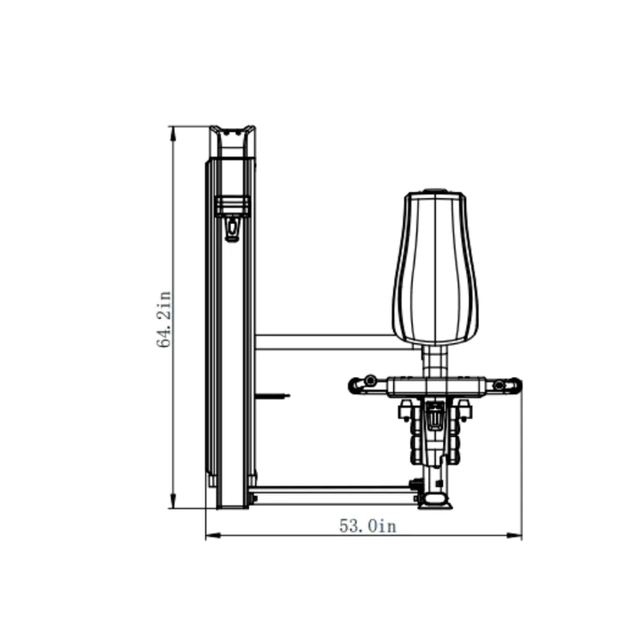 Kodiak Echo Plate Commercial Triceps Machine 34005-007