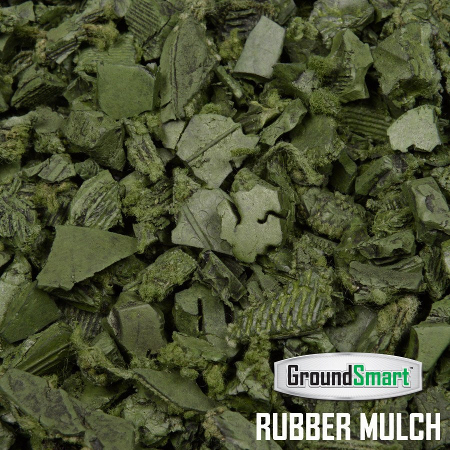 Green Rubber Mulch