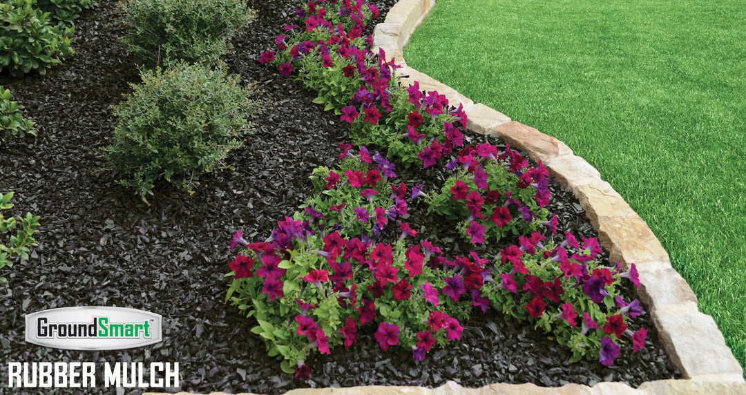 Black Mulch Garden