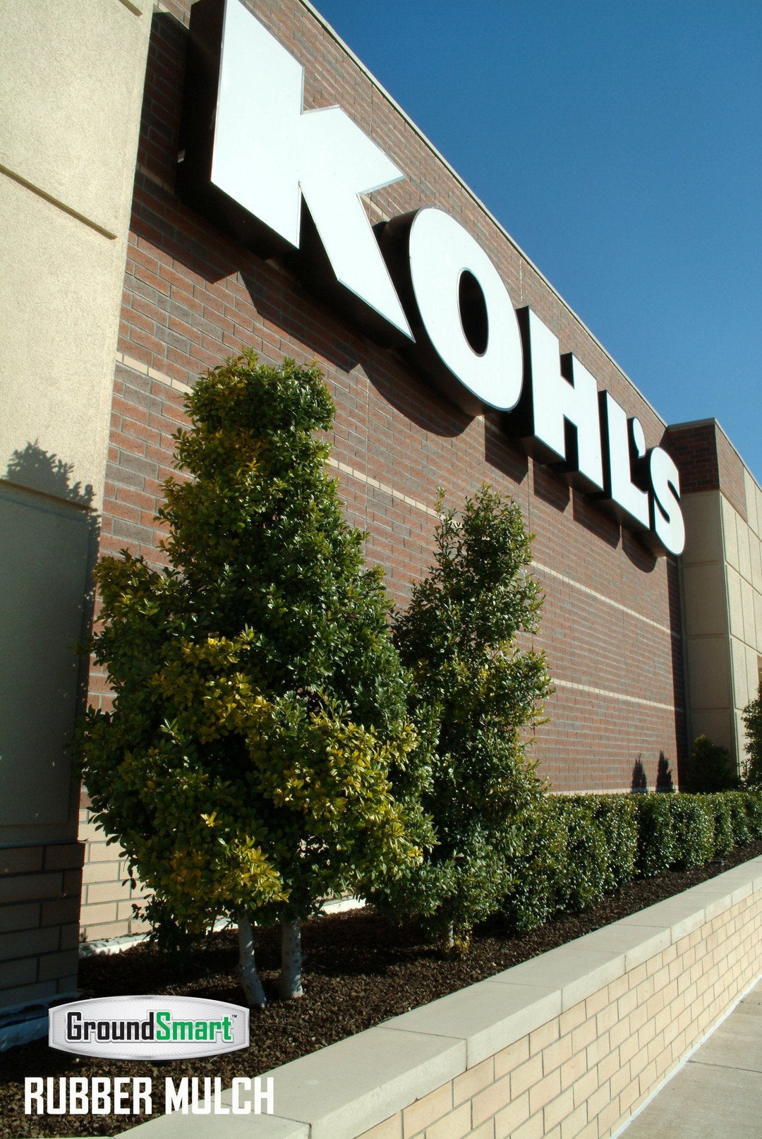 Brown Rubber Mulch Retail Landcaping