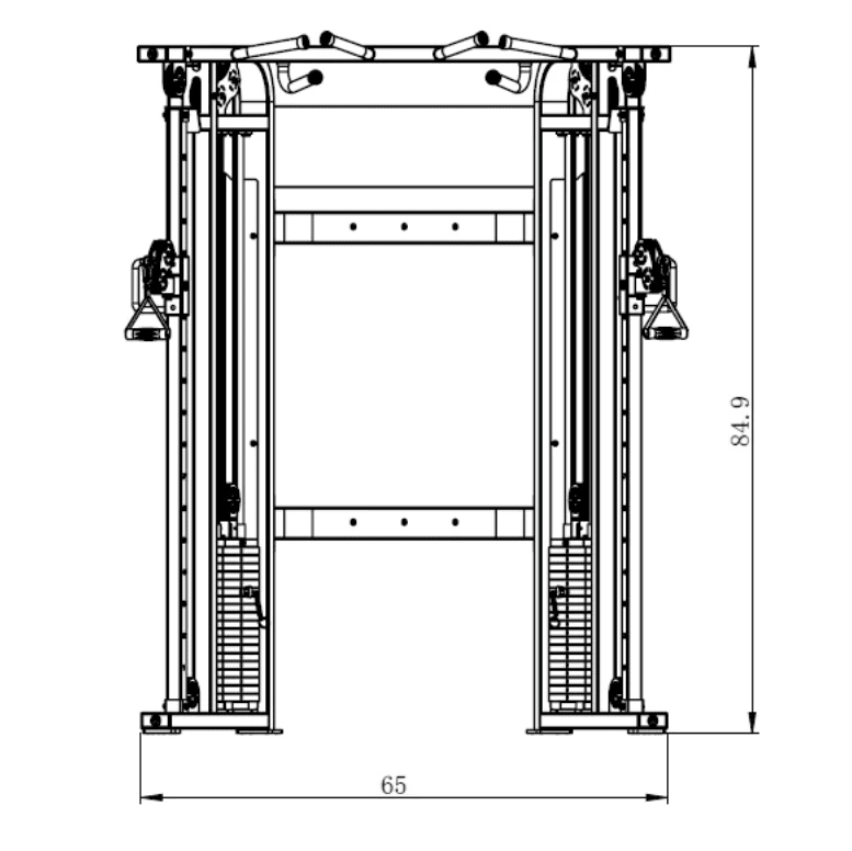 Kodiak Echo Commercial Functional Trainer 61001