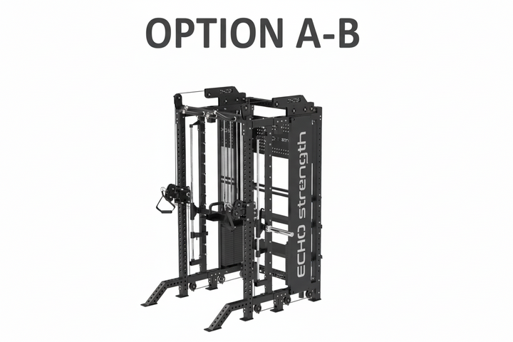 Hack Rack with Smith Machine
