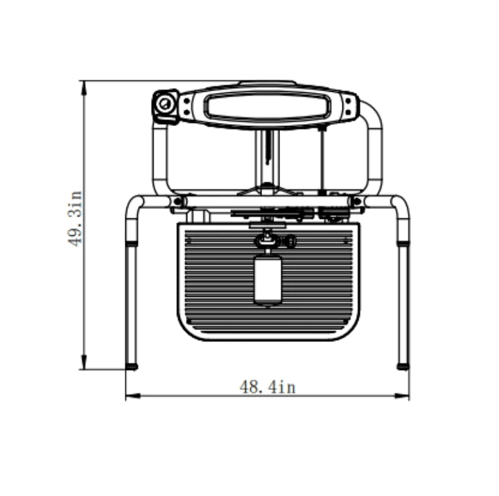 Kodiak Echo Plate Commercial Multi Hip Machine 34017