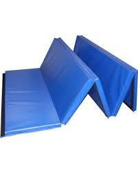 Kodiak Folding Gym Floor Padding Mats - 2" Thick Medium Firm