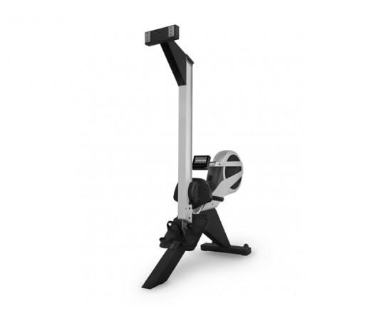 BodyCraft Pro Air &amp; Magnetic VR500 Rower w/ Handle Control, tall frame &amp; digital display, shown on white background.